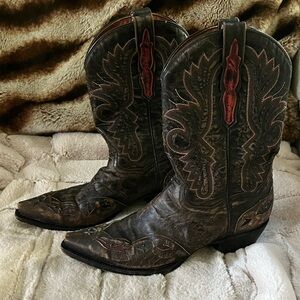 Dan Post Women’s Brown Cowboy Boots - 9.5